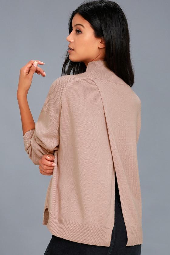 J.o.a. | Lovelle Mauve Pink Oversized Sweater | Size Large | Lulus
