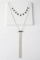 Wanderer Silver Layered Necklace | Lulus