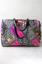 Lulus Design Student Black Print Weekender