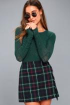 Free People | Boundary Forest Green Long Sleeve Top | Lulus