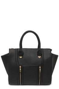 Yoki Wing-woman Black Handbag