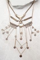 Lulus Repeat The Chic Gold Layered Statement Necklace