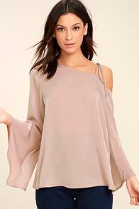 Lulus Figment Of My Imagination Mauve Top