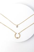 To The Horizon Gold Layered Necklace | Lulus