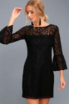 Bb Dakota Billie Black Lace Dress | Lulus