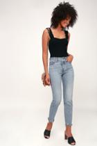Levi's Wedgie Fit Light Wash High Rise Jeans | Lulus