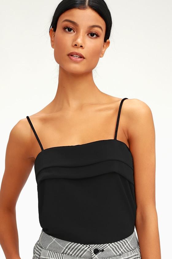 Total Babe Black Crop Top | Lulus
