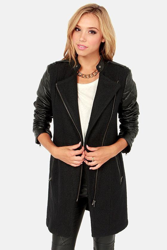 Bb Dakota Melinda Black Coat