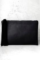 Lulus Only The Essentials Black Clutch