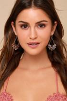 Flourish Rose Gold Earrings | Lulus