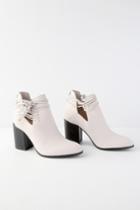 Kelsi Dagger Wellington Vanilla Leather Cutout Ankle Booties | Lulus
