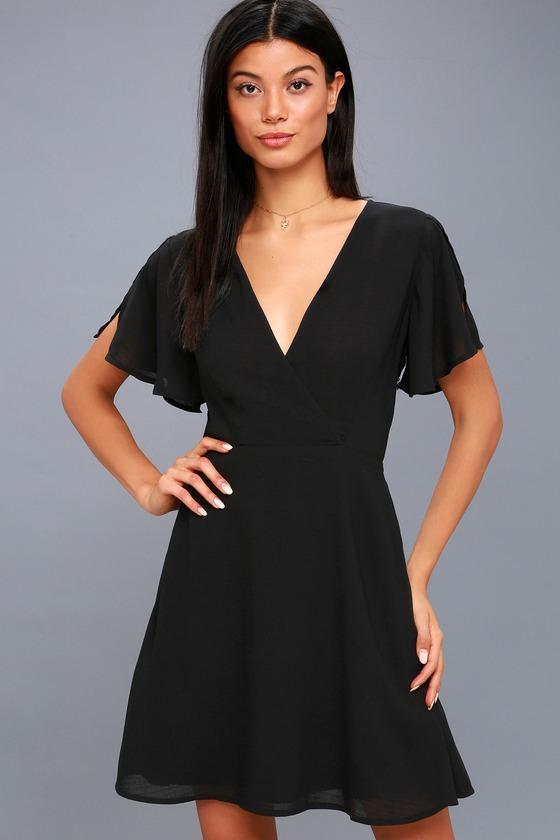 Jazz Club Black Skater Dress | Lulus