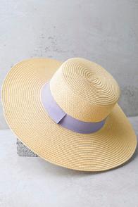Lulus Down At The Derby Beige Straw Hat