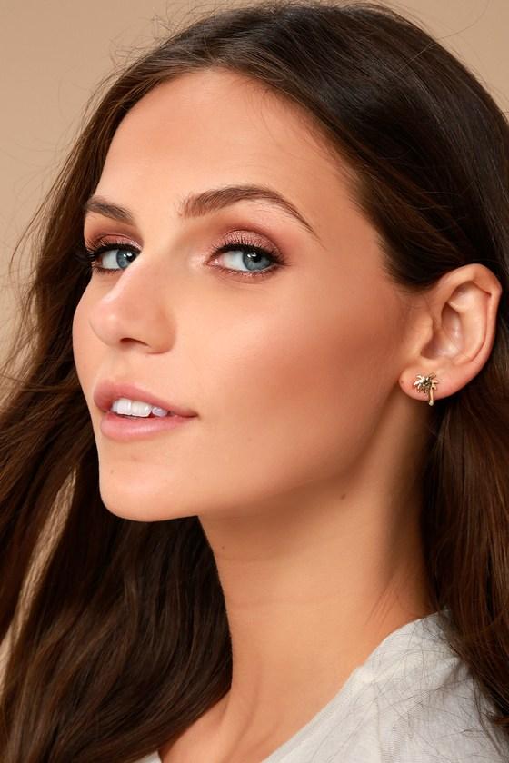 Lulus | Under The Sun Gold Earrings