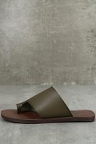 Blowfish Dalla Khaki Slide Sandals