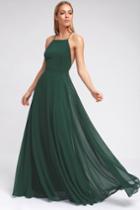 Mythical Kind Of Love Dark Green Maxi Dress | Lulus