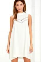 Gentle Fawn Jami White Swing Dress