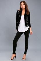 Rd Style | Aviana Black Velvet High-waisted Leggings | Size X-small | Lulus