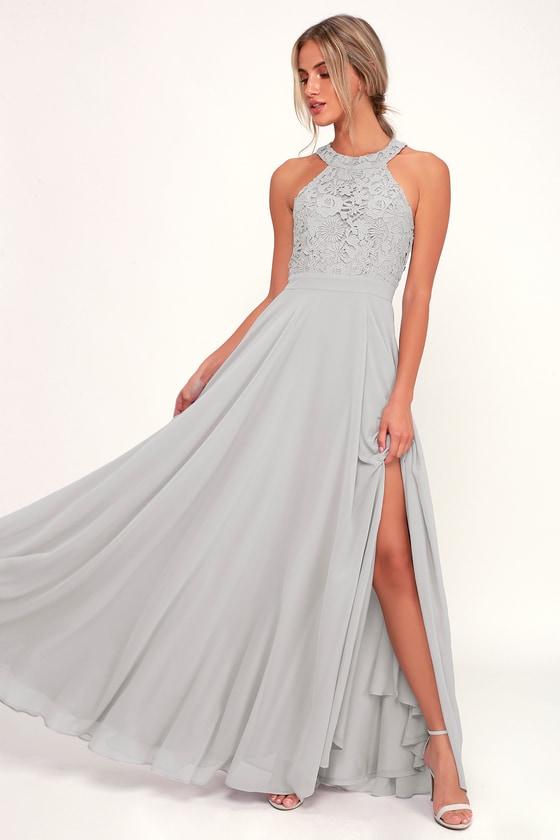 crescendo blush wrap maxi dress