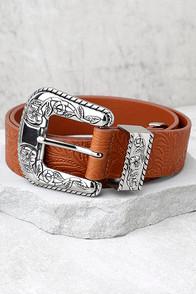 Lovestrength Dayton Brown Leather Belt