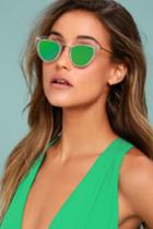 Spitfire Sunglasses | Spitfire Outward Urge Clear And Blue Mirrored Sunglasses | 100% Uv Protection | Lulus