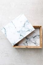 Deny Designs Marble Print Jewelry Box