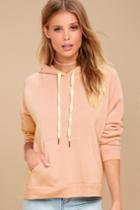 Project Social T | Bobby Blush Pink Hoodie | Size X-small | Lulus