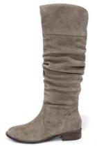 Very Volatile Pirata Grey Suede Leather Knee-high Boots