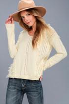 Black Swan Josephine Cream Sweater