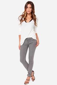 Blank Nyc Channings Taken Grey Skinny Jeans