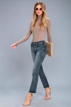 Evidnt | Hermosa Medium Wash Ankle Skinny Jeans | Size 24 | Blue | Lulus