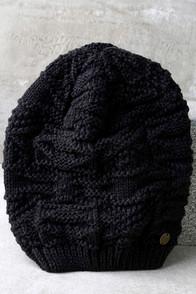 Billabong Get Cozy Charcoal Grey Knit Beanie