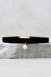 Tranloev The One Black And White Choker Necklace