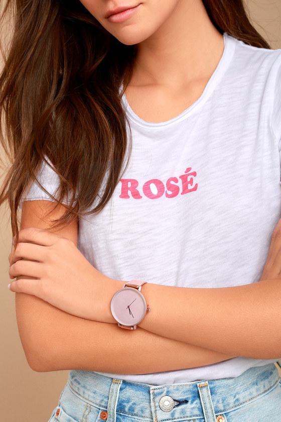 Lulus | Make Good Time Rose Gold Watch | Vegan Friendly