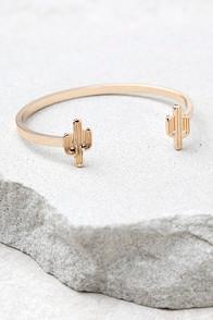 Lulus Darling Desert Gold Bracelet