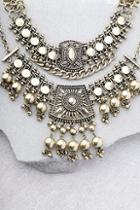 Lulus Dreams In Bali Gold Choker Necklace Set