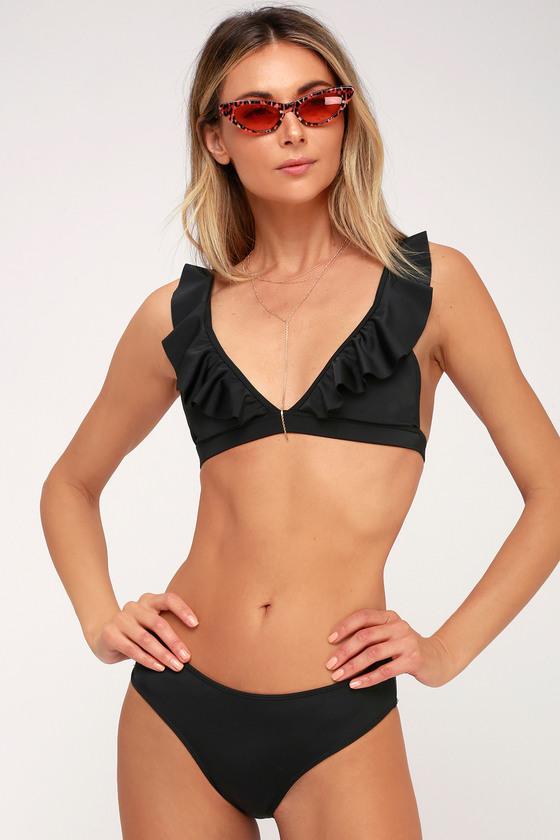 Manila Black Bikini Bottom | Lulus