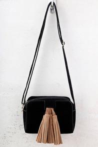 Lulus Affogato Black Mini Purse