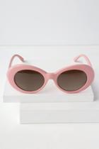 Cecil Brown And Pink Sunglasses | Lulus