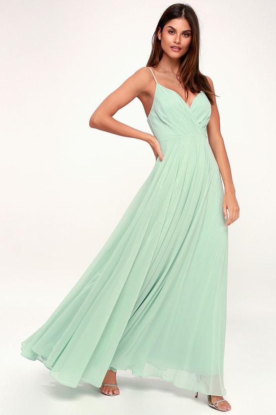 All About Love Mint Green Maxi Dress | Lulus
