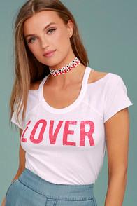 Chaser Lover White Tee