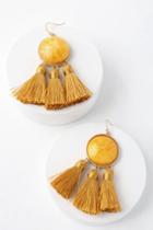 Body And Sol Golden Yellow Tassel Earrings | Lulus