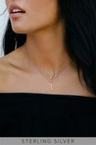 New Romance Gold Rhinestone Layered Necklace | Lulus