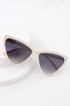 Blondie Cream Cat-eye Sunglasses | Lulus