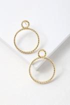 Tangled In Love Gold Hoop Earrings | Lulus