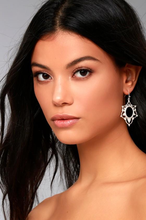 Lulus | Always Enchanted Silver Earrings