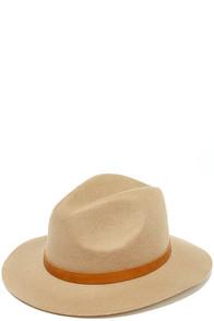 Billabong Better Over Here Light Taupe Fedora Hat