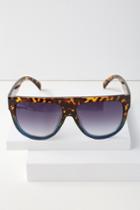 Italy Blue And Tortoise Sunglasses | Lulus