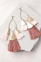 Ettika Destiny Around You Gold And Terra Cotta Earrings | Lulus