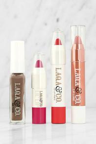 Laqa & Co. Box Of Awesomeness Lip And Nail Gift Box